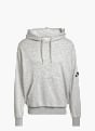 adidas Essentials Loose-Fit 3-Streifen Logo French Terry Hoodie Grau 142492 1