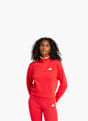 adidas Essentials Color Pop French Terry Crop Quarter-Zip Originals Jacke Rot 132674 2