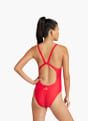 adidas 3-Streifen V-Back Badeanzug Rot 142700 3