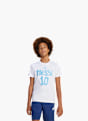 adidas Messi Name and Number Graphic Kids T-Shirt Weiß 132380 2