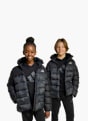 adidas Synthetic Down Allover Print Jacke Kinder Schwarz 142222 2