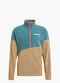 adidas TERREX Multi Climawarm Fleece Oberteil Grün 142654 1