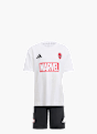 adidas Marvel Spider-Man T-Shirt-Set für Kinder Weiß 132095 1