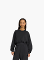 adidas Weiches Lux Loose Sweatshirt Schwarz 132093 2