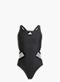adidas Logo C-Back Badeanzug Kinder Schwarz 132012 1