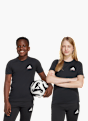 adidas Messi Icon Graphic Kids T-Shirt Schwarz 141530 2