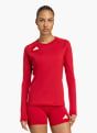 adidas HILO Langärmeliges Volleyballtrikot Rot 142237 2