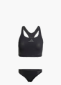 adidas Lanelux Y-Back Bikini Schwarz 132202 1
