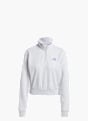 adidas Essentials Color Pop French Terry Crop Quarter-Zip Originals Jacke Grau 132676 1