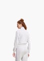 adidas Essentials Color Pop French Terry Crop Quarter-Zip Originals Jacke Grau 132676 3