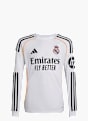 adidas Real Madrid 25/26 Long Sleeve Kids Heimtrikot Weiß 142364 1
