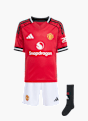 adidas Manchester United 25/26 Heimtrikot Mini-Ausrüstung Kinder Rot 142460 1
