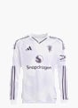 adidas Manchester United&nbsp;25/26 Long Sleeve Kids Auswärtstrikot Weiß 142463 1