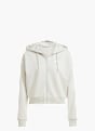 adidas Essentials 3-Streifen French Terry Kapuzenjacke Beige 156468 1