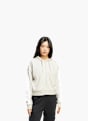 adidas Essentials 3-Streifen French Terry Kapuzenjacke Beige 156468 2