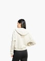 adidas Essentials 3-Streifen French Terry Kapuzenjacke Beige 156468 3