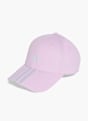 adidas 3-Streifen Logo Baseball Kappe Pink 132481 1