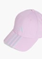 adidas 3-Streifen Logo Baseball Kappe Pink 132481 2