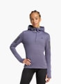 adidas Own The Run Winterized Hoodie mit halbem Reißverschluss Lila 142471 2