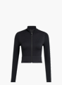 adidas Workout Essentials Strickjacke mit durchgehendem Reißverschluss Schwarz 133835 1