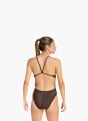 adidas 3-STREIFEN HIGH NECK 2-WAY STRAPS PEACHSOFT BADEANZUG Schwarz 156168 3