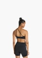 adidas Optime Workout Rib One-Shoulder-BH mit leichtem Halt Schwarz 156199 4