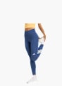 adidas adi365 Climacool 3-Streifen Running Full Length Leggings Blau 156286 2