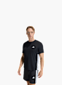 adidas WORKOUT ESSENTIALS BASE 3-STREIFEN T-SHIRT Schwarz 156902 2
