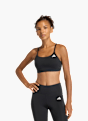 adidas Optime Essentials leicht stützender Workout BH Schwarz 168787 3