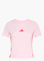 adidas Essentials 3-Streifen Slim Baby T-Shirt Rosa 156473 1
