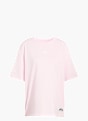 adidas MINI EMBROIDERY OVERSIZED GRAPHIC T-SHIRT Rosa 156928 1