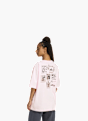 adidas MINI EMBROIDERY OVERSIZED GRAPHIC T-SHIRT Rosa 156928 3