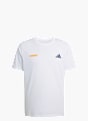 adidas Tennis Hot Egg Grafik T-Shirt Weiß 156547 1