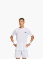 adidas Tennis Hot Egg Grafik T-Shirt Weiß 156547 2