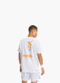adidas Tennis Hot Egg Grafik T-Shirt Weiß 156547 3