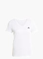 adidas adidas Workout Essentials T-Shirt mit V-Ausschnitt Weiß 156514 1