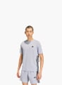 adidas WORKOUT ESSENTIALS BASE 3-STREIFEN T-SHIRT Grau 156903 2
