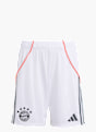 adidas FC Bayern München 25/26 Kids Auswärtsshorts Weiß 142358 1
