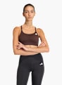 adidas Optime Essentials leicht stützender Workout BH Braun 168788 3