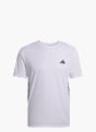 adidas WORKOUT ESSENTIALS BASE 3-STREIFEN T-SHIRT Weiß 156904 1