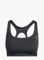 adidas Optime Workout BH, mittlere Belastung Schwarz 156820 1