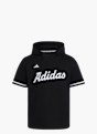 adidas adidas Dugout kurzärmliger Hoodie Schwarz 156793 1