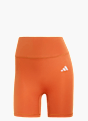 adidas Optime Essentials Workout kurze Leggings Orange 156196 1