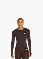 adidas PrimeLift Essentials Workout Contour Longsleeve Braun 156759 2