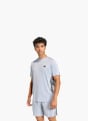 adidas TECH ESSENTIALS WORKOUT 3-STREIFEN T-SHIRT Grau 156125 2