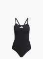 adidas RIPSTREAM TEAM THIN STRAPS C-BACK BADEANZUG Schwarz 156060 1