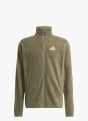 adidas Terrex Multi Essentials Fleecejacke, durchgehender Reißverschluss Grün 168600 1