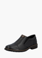 Rieker Herren Slipper Schwarz 136888 3