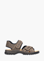 Rieker Herren Trekkingsandalen Braun 136947 1
