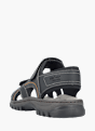 Rieker Herren Trekkingsandalen Schwarz 136948 3